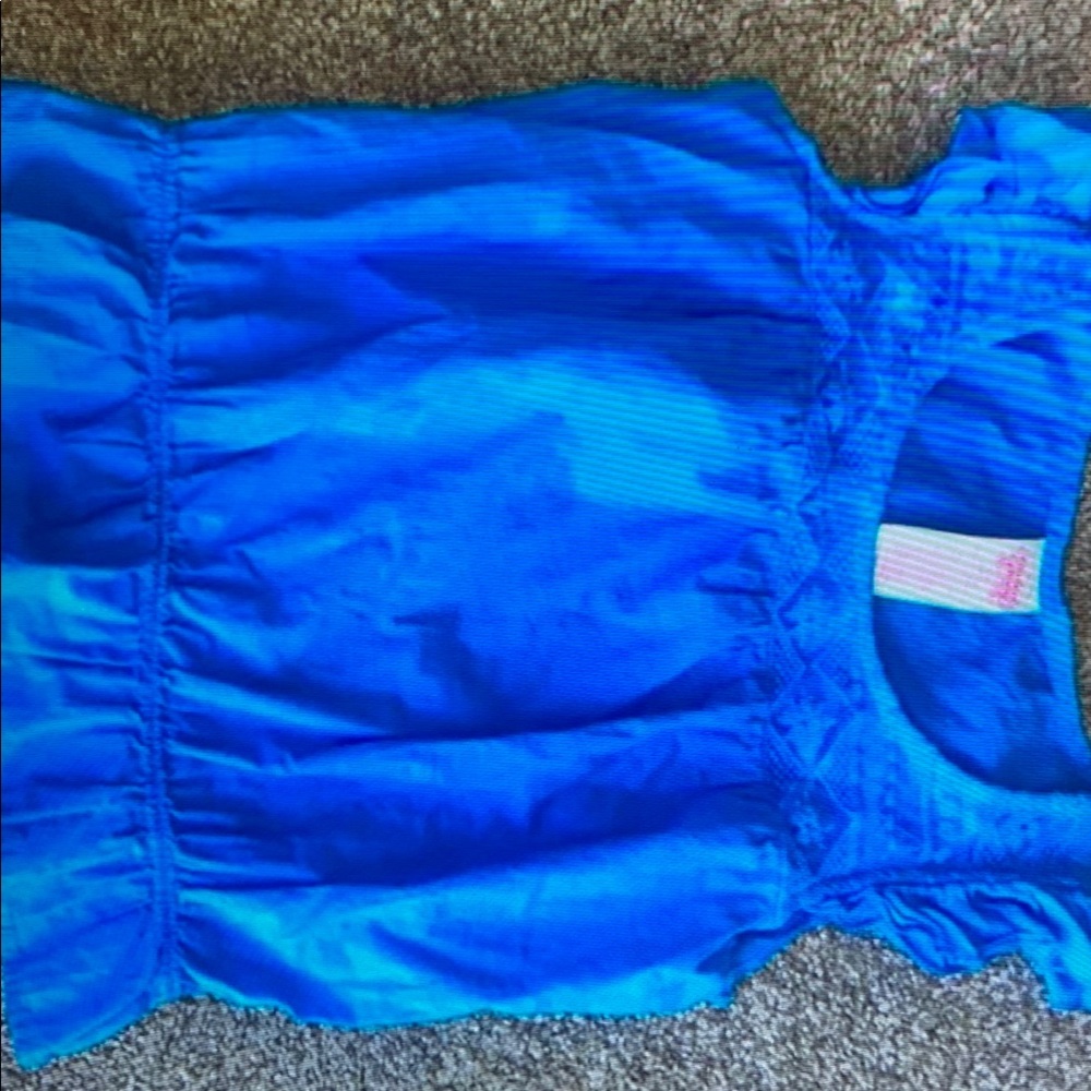 Vibrant Blue Sleeveless Top